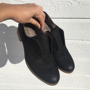 Sperry Top-Sider Black Leather Oxfords